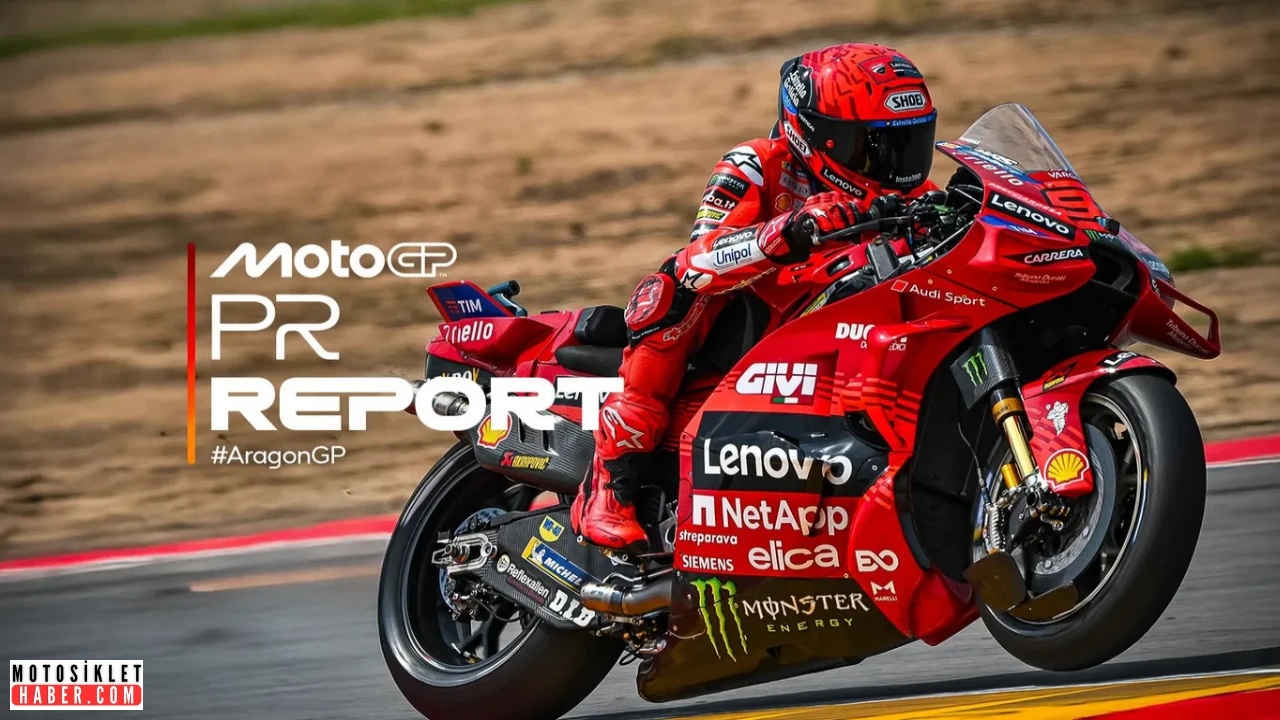 Marc Marquez Aragon’da Cuma Gününü Zirvede Kapattı!