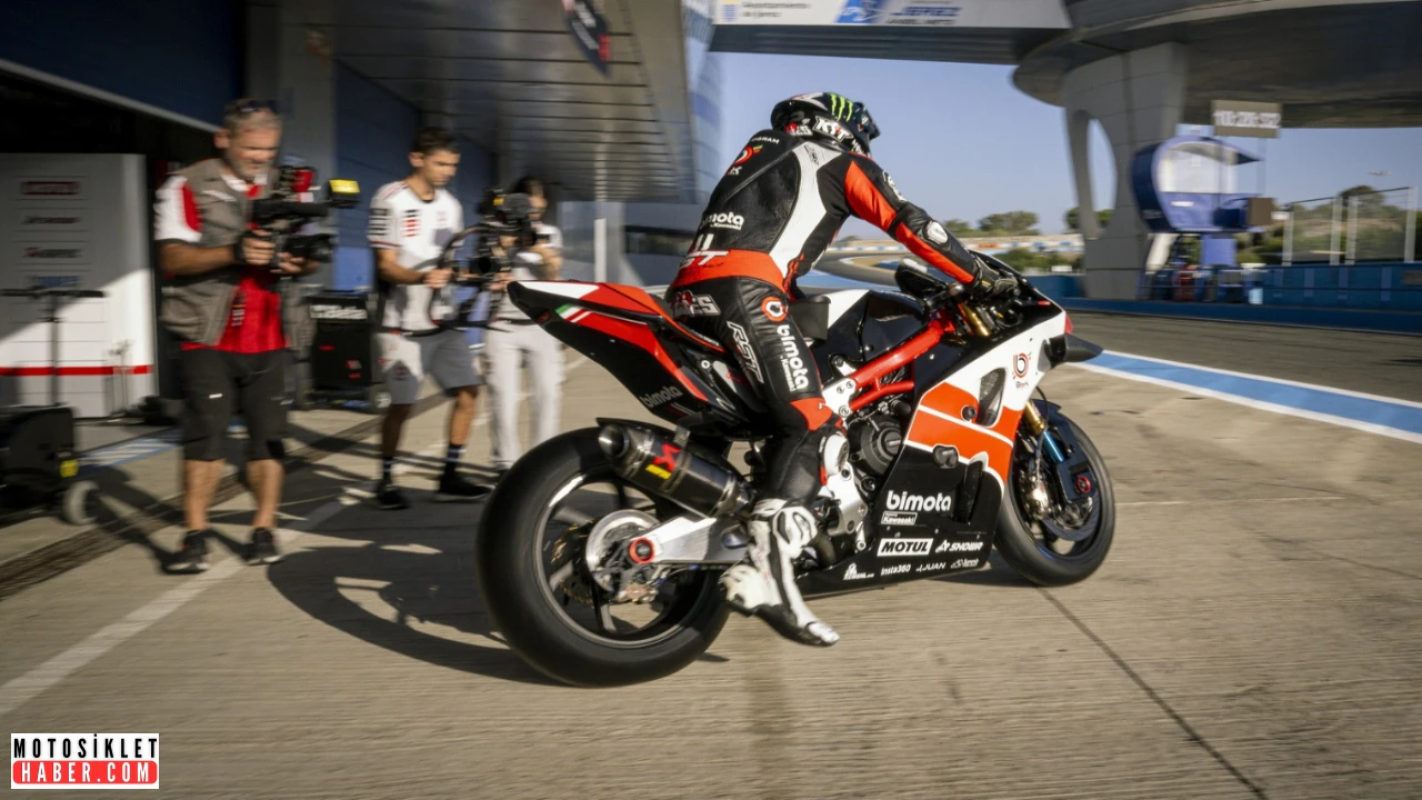 Bimota Testlerinde Güçlü Gün: Lowes ve Bassani Jerez’de Parladı