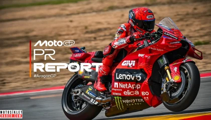 Marc Marquez Aragon’da Cuma Gününü Zirvede Kapattı!