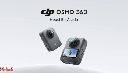 DJI’den Motosiklet Tutkunlarına 360° Macera Kamerası!