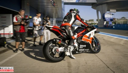 Bimota Testlerinde Güçlü Gün: Lowes ve Bassani Jerez’de Parladı